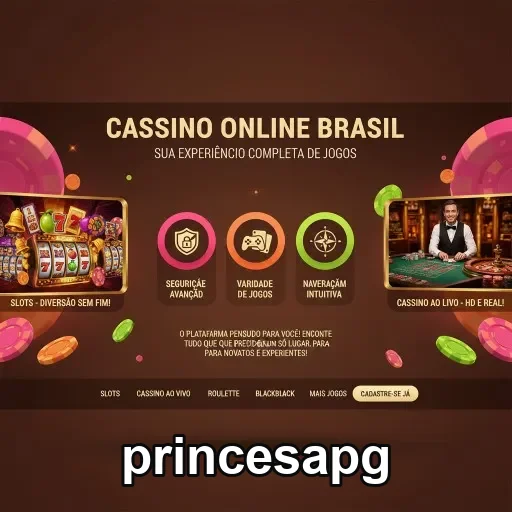 Ilustração de Acesse o cadastro rápido da princesapg e jogue online
