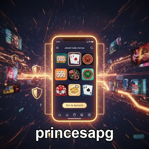 Ilustração de Explore os serviços VIP da princesapg em seu celular