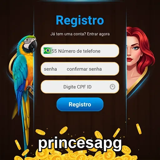 Ilustração de Explore a plataforma de jogos da princesapg com segurança e agilidade