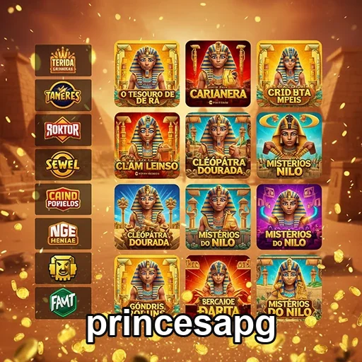 Ilustração de Explore a plataforma de jogos da princesapg com segurança e agilidade